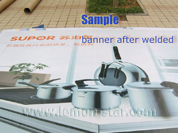 Banner welding sample details