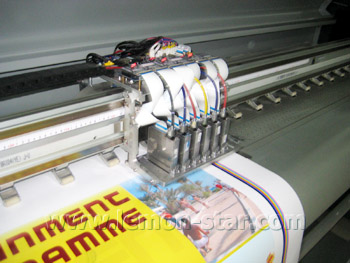 machine in printing process