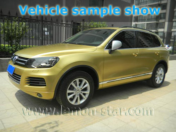 Vehicle color change pvc vinyl film
