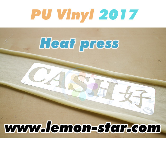 Heat transfer vinyl film